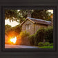Plate 5 - Entering Downham Village at Sunset