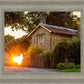 Plate 5 - Entering Downham Village at Sunset