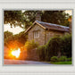 Plate 5 - Entering Downham Village at Sunset
