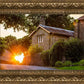 Plate 5 - Entering Downham Village at Sunset