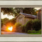 Plate 5 - Entering Downham Village at Sunset