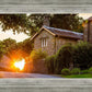 Plate 5 - Entering Downham Village at Sunset