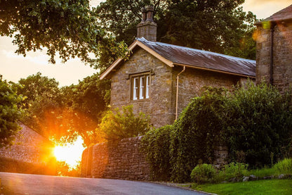 Plate 5 - Entering Downham Village at Sunset