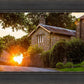 Plate 5 - Entering Downham Village at Sunset