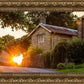 Plate 5 - Entering Downham Village at Sunset