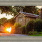 Plate 5 - Entering Downham Village at Sunset