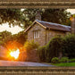 Plate 5 - Entering Downham Village at Sunset