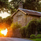 Plate 5 - Entering Downham Village at Sunset