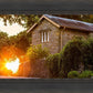 Plate 5 - Entering Downham Village at Sunset