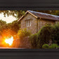 Plate 5 - Entering Downham Village at Sunset