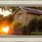 Plate 5 - Entering Downham Village at Sunset