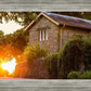 Plate 5 - Entering Downham Village at Sunset