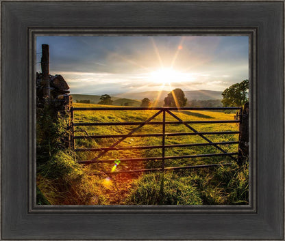 Plate 2 - Downham Gate After Storm