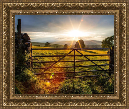 Plate 2 - Downham Gate After Storm