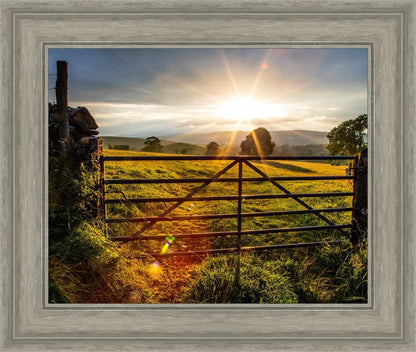 Plate 2 - Downham Gate After Storm