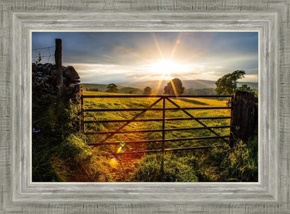 Plate 2 - Downham Gate After Storm