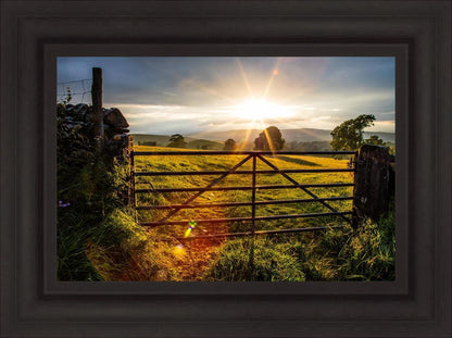 Plate 2 - Downham Gate After Storm