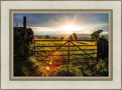 Plate 2 - Downham Gate After Storm