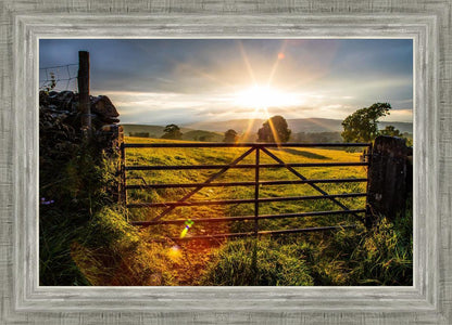 Plate 2 - Downham Gate After Storm