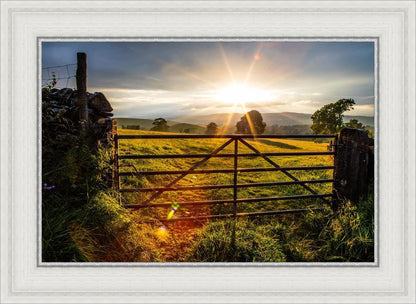Plate 2 - Downham Gate After Storm