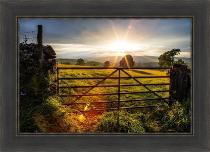 Plate 2 - Downham Gate After Storm