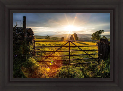 Plate 2 - Downham Gate After Storm