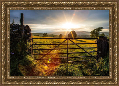 Plate 2 - Downham Gate After Storm