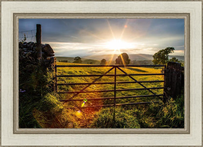 Plate 2 - Downham Gate After Storm