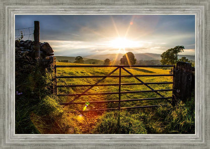 Plate 2 - Downham Gate After Storm