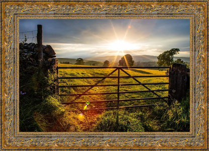 Plate 2 - Downham Gate After Storm
