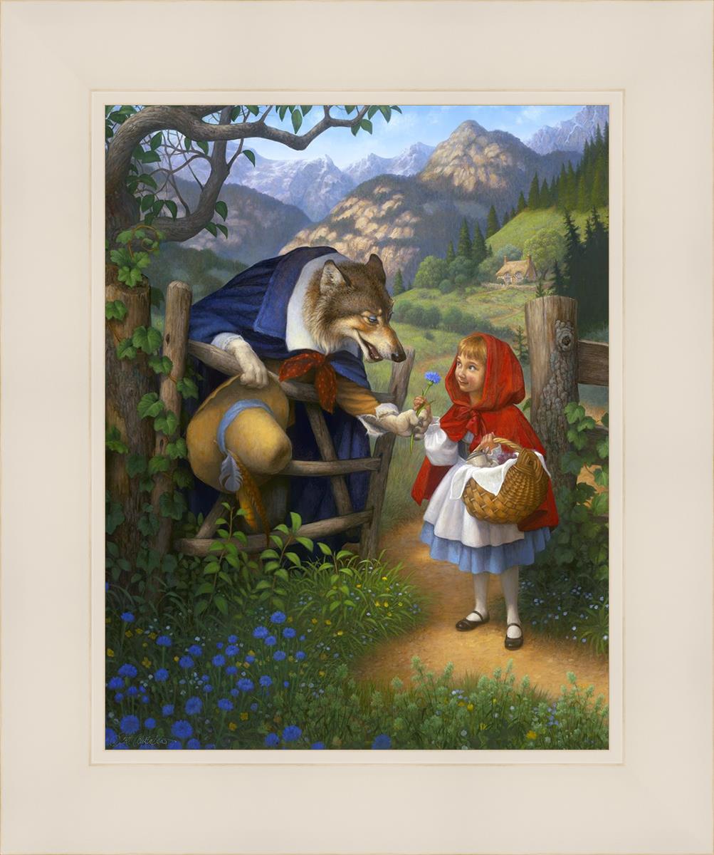Little Red Riding Hood Meets the Wolf