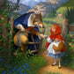 Little Red Riding Hood Meets the Wolf