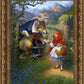 Little Red Riding Hood Meets the Wolf