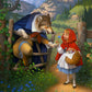 Little Red Riding Hood Meets the Wolf