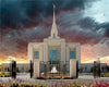 Ogden Temple Refuge from the Storm