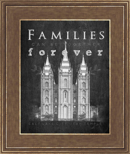 Salt Lake City Chalkboard