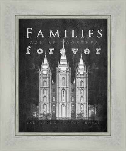 Salt Lake City Chalkboard