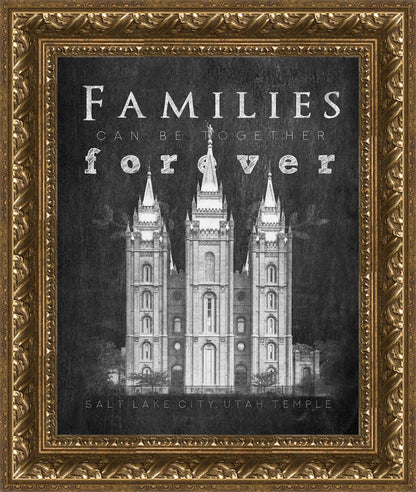 Salt Lake City Chalkboard