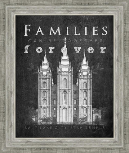 Salt Lake City Chalkboard