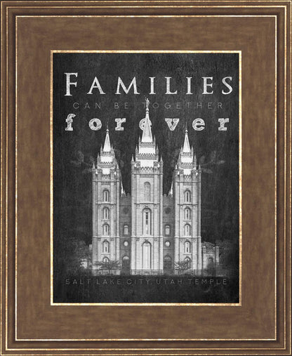 Salt Lake City Chalkboard