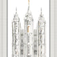 Salt Lake City Temple Watercolor in Gray