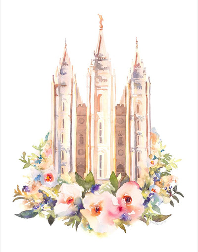 Temples By Tausha Schumann - Watercolors, Oils and Photography