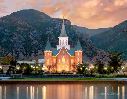 Provo City Center Reflection