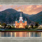 Provo City Center Reflection