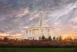 Payson Temple September Sunset