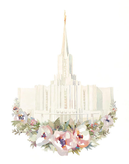 Jordan River Watercolor