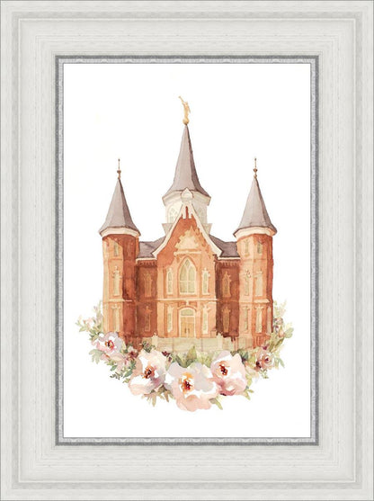 Provo City Center Watercolor