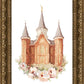 Provo City Center Watercolor