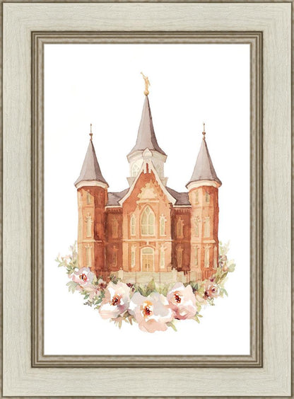 Provo City Center Watercolor