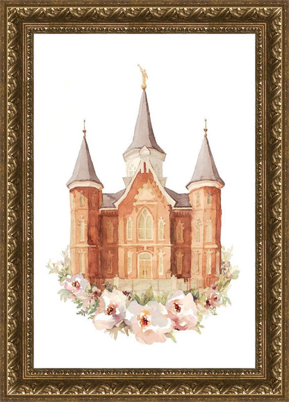 Provo City Center Watercolor